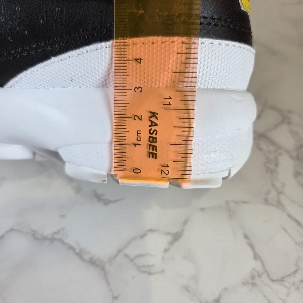 Fila Kids Black and Yellow Athletic Sneakers - Picture 7 of 8